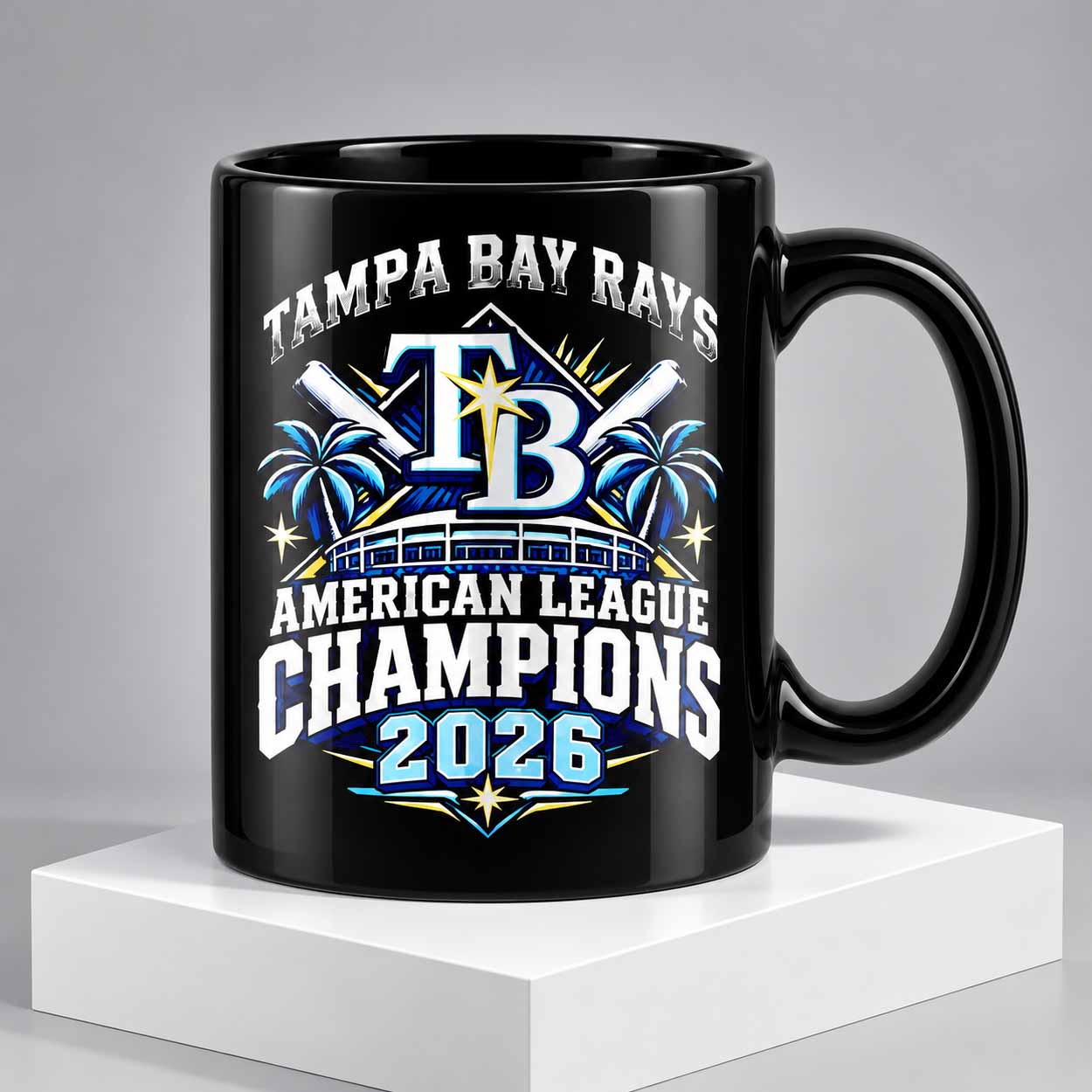 Rays 2026 World Series ALCS Champions Baseball Mug 1 Rays 2026 World Series ALCS Champions Baseball Mug 1