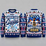 Rays American League Champions World Series 2026 Ugly Christmas Sweater