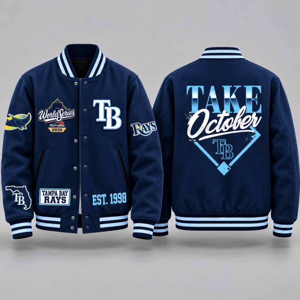 Rays Take October World Series Champions 2026 Jacket 1