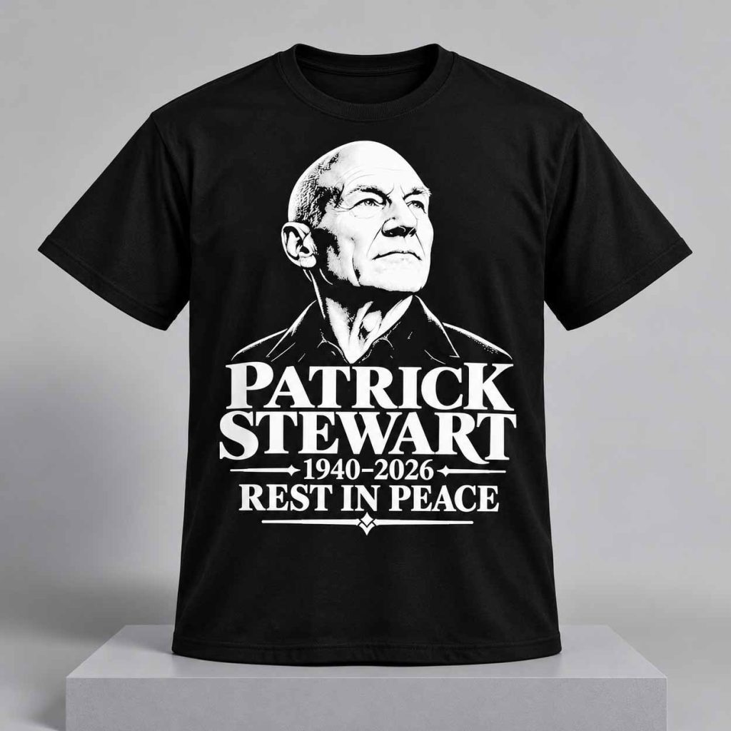 Rest In Peace Patrick Stewart Memorial 1940 2026 Shirt 1