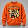 Retro Hanshin Tigers Pixel Orange Japanese Sweater 1