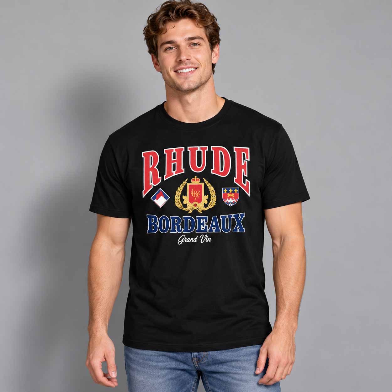 Rhude Bordeaux Grand Vin Shirt 2 Rhude Bordeaux Grand Vin Shirt 2
