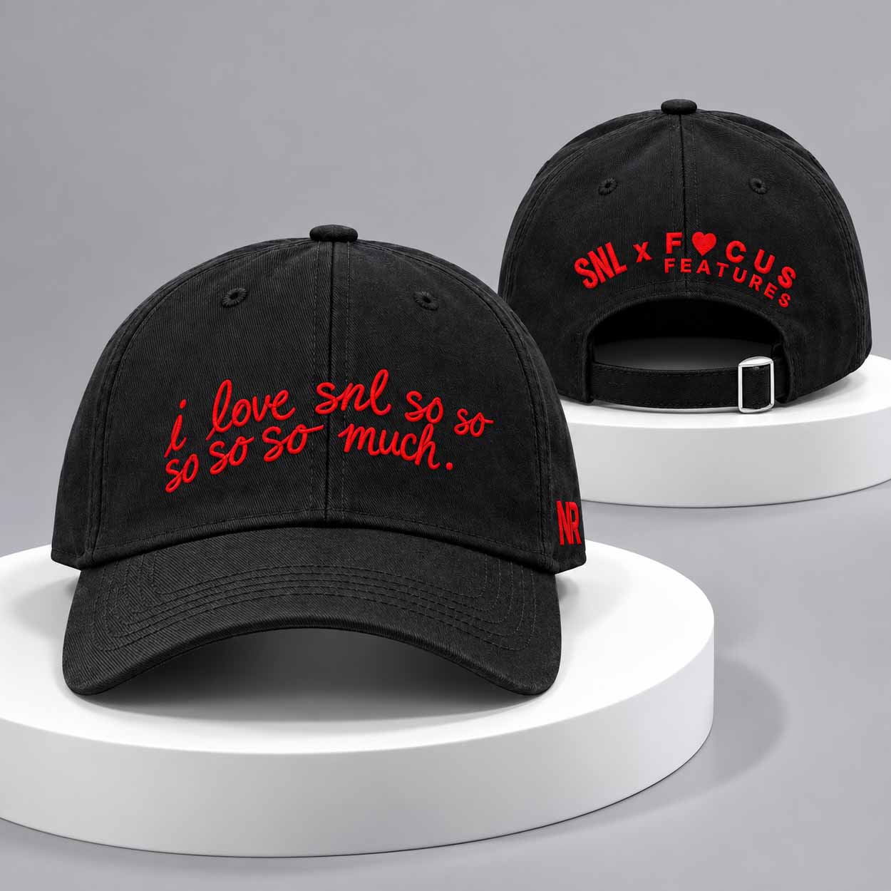 SNL x Obsession I Love SNL So So Much Hat 1 SNL x Obsession I Love SNL So So Much Hat 1