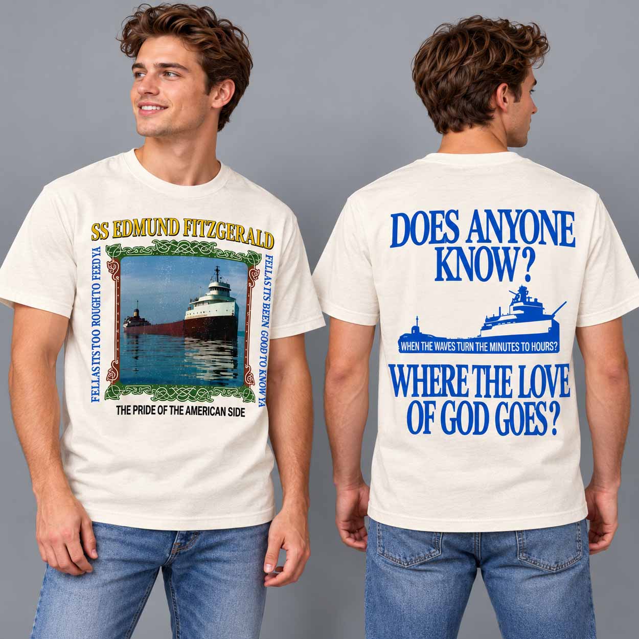 SS Edmund Fitzgerald Shirt 2 SS Edmund Fitzgerald Shirt 2