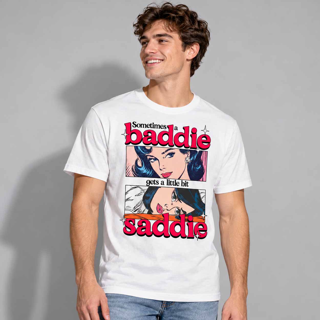 Sometimes A Baddie Gets A Little Saddie Shirt 1 Sometimes A Baddie Gets A Little Saddie Shirt 1