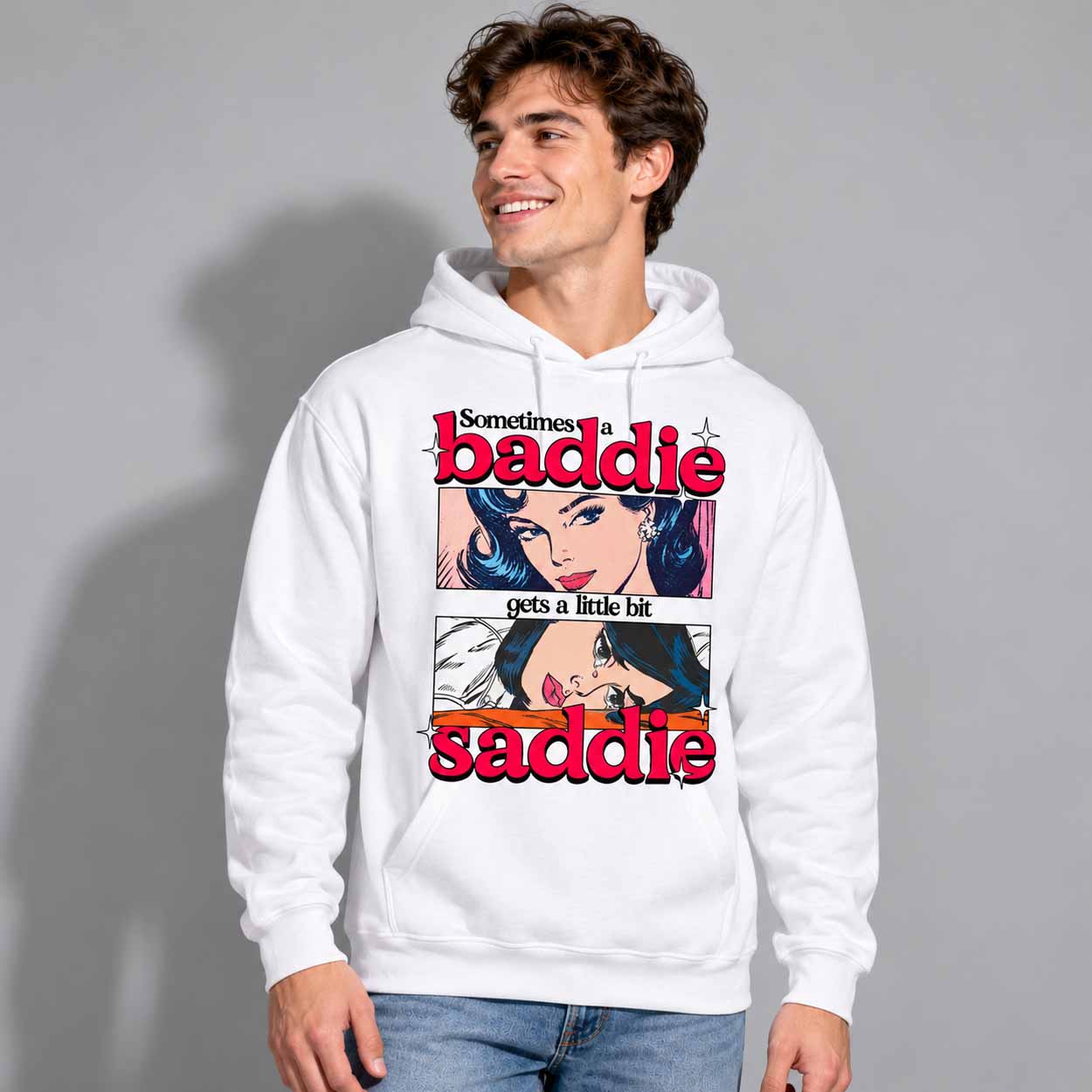 Sometimes A Baddie Gets A Little Saddie Shirt 3 Sometimes A Baddie Gets A Little Saddie Shirt 3