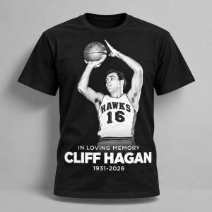 In Loving Memory Cliff Hagan 1931 2026 Shirt 1