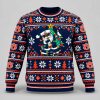Tigers Santa Claus Christmas Ugly Sweater 4 Tigers Santa Claus Christmas Ugly Sweater 1