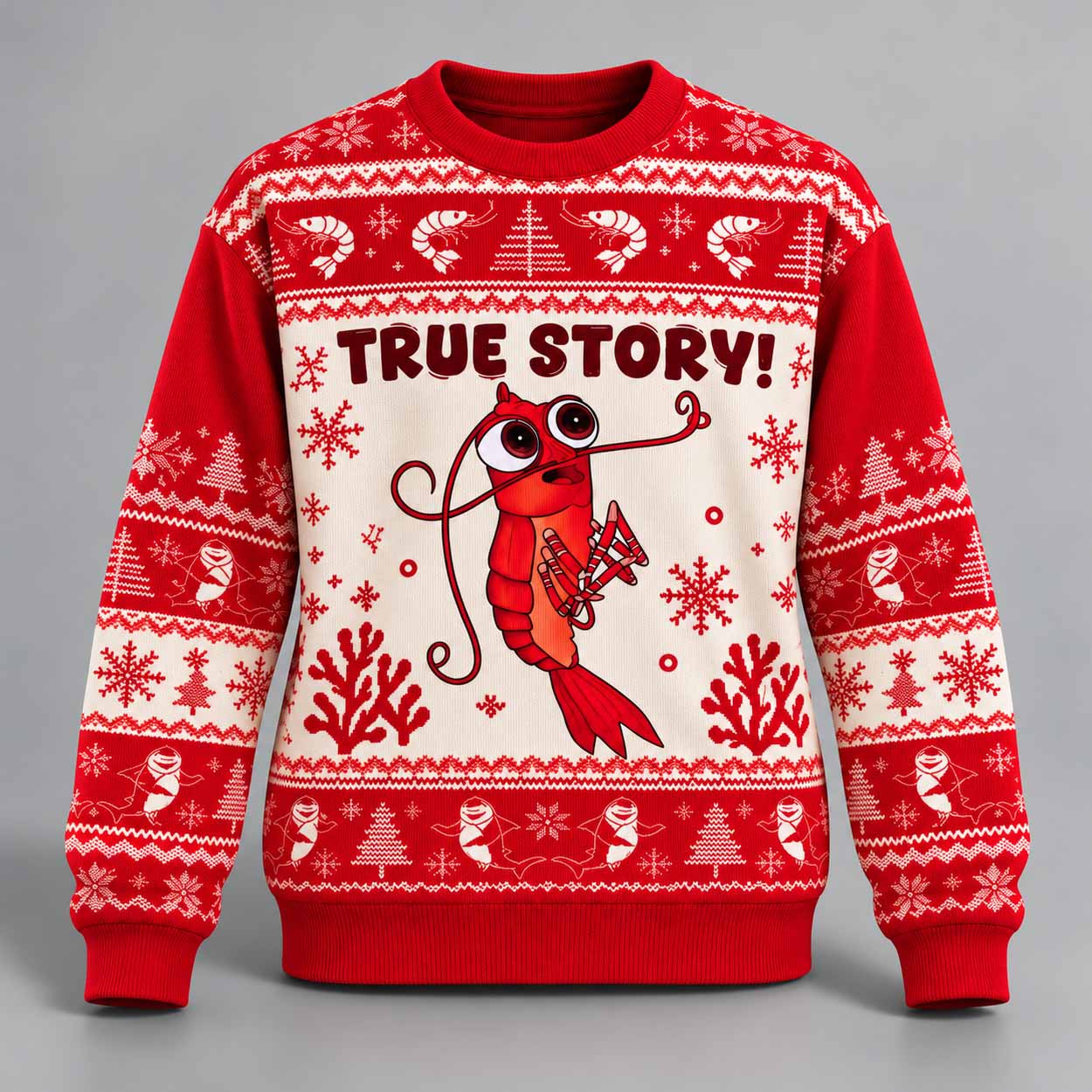 True Story My Sister Had A Baby Ugly Christmas Sweater 1 True Story My Sister Had A Baby Ugly Christmas Sweater 1