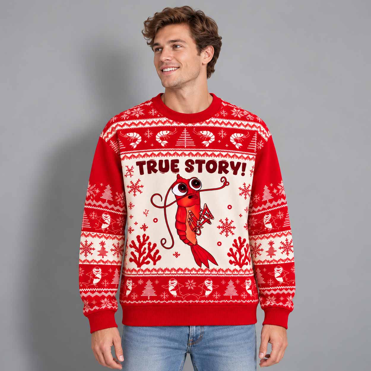 True Story My Sister Had A Baby Ugly Christmas Sweater 2 True Story My Sister Had A Baby Ugly Christmas Sweater 2