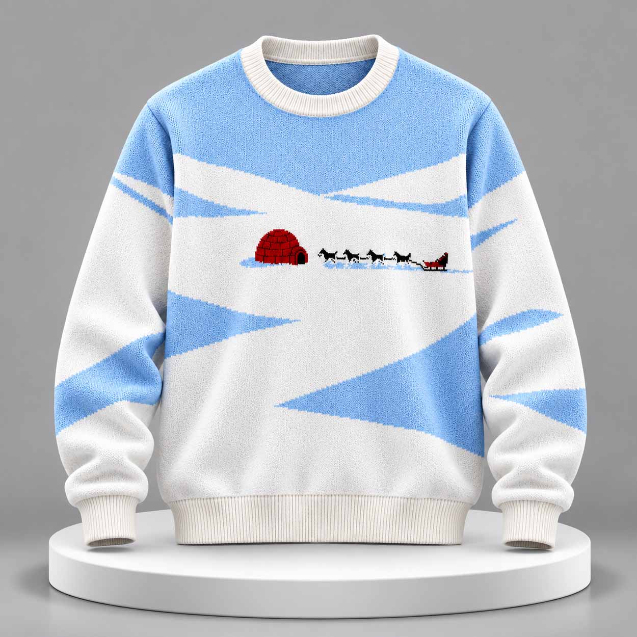 Winter Wonderland Snowy Landscape Ugly Sweater 1 Winter Wonderland Snowy Landscape Ugly Sweater 1