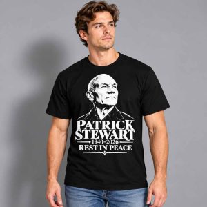 Rest In Peace Patrick Stewart Memorial 1940 2026 Shirt 2