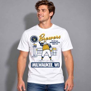 Brewers Cream Deli Arch Shirt 2