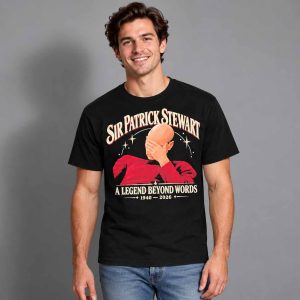 Sir Patrick Stewart A Legend Beyond Words Facepalm Shirt 2