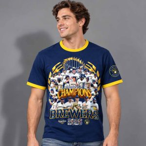 Brewers World Series Champs Team Rosters 2026 Shirt 2