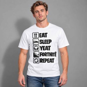 Eat Sleep Yeat Fortnite Repeat Shirt 2