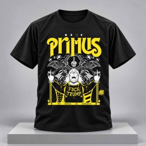 Woman In Primus No Kings Shirt 1