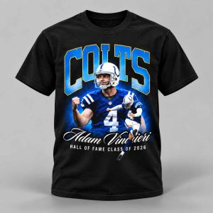 Colts Adam Vinatieri Hall of Fame Class of 2026 Shirt 1