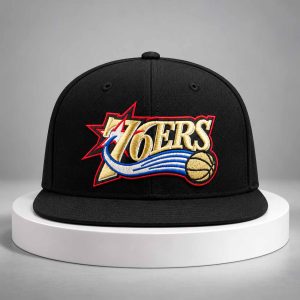 Michael Vick 76ers Hardwood Classic Hat 1