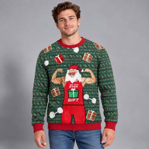 Do You Even Gift Santa Funny Ugly Christmas Sweater 2