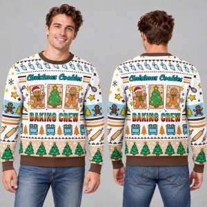 Christmas Cookie Baking Crew Ugly Christmas Sweater 2