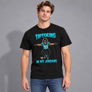 Bhayshul Tuten Tiptoeing In My Jordans Shirt 2