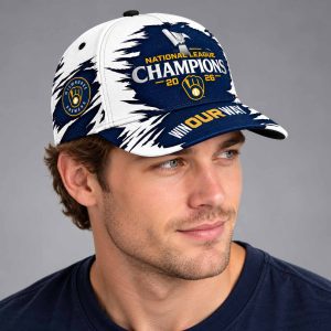 Brewers 2026 NLCS Win Our Way National League Champions Hat 2