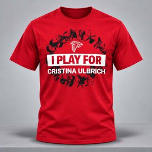 I Play For Cristina Ulbrich Falcons Shirt 1
