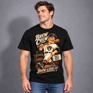 Brewers Brew Crew World Series Bound Brew Lieve It Shirt 2