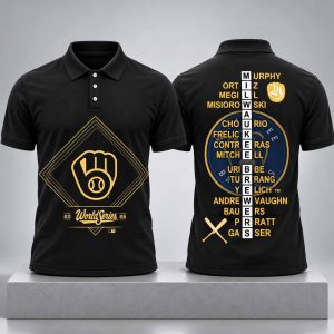 Brewers World Series 2026 Polo Shirt 2