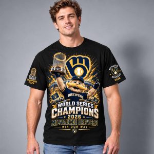 Brewers World Series Champions Win Our Way 2026 Shirt 3 Brewers World Series Champions Win Our Way 2026 Shirt 2