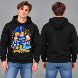 Brewers 4-0 Rays World Series Champions Cartoon Shirt 4 Brewers 4 0 Rays World Series Champions Cartoon Shirt 2