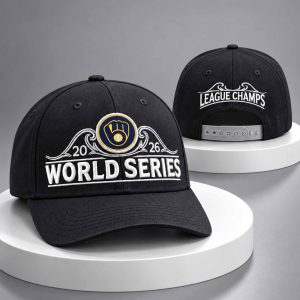 Brewers 2026 World Series Locker Room Hat 1
