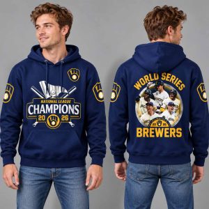 Brewers National League Champions 2026 Hoodie 2