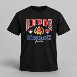 Rhude Bordeaux Grand Vin Shirt 1