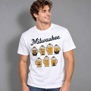 Brewers Beer Mugs With Player Numbers Baseball Shirt 2