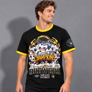 Brewers World Series Champs Team Rosters 2026 Shirt 4