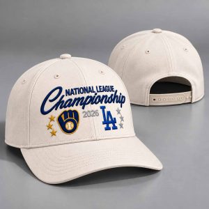 Brewers Vs LA Dodgers National League Championship 2026 Hat 1