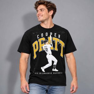Cooper Pratt 12 Milwaukee Baseball 2026 Shirt 3 Cooper Pratt 12 Milwaukee Baseball 2026 Shirt 2